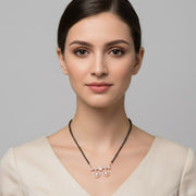 Rose Gold Whisper Mangalsutra - Opal Touch
