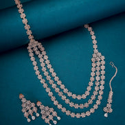 Opal Touch - Rose Gold White Elegance Necklace - Necklace
