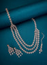 Opal Touch - Rose Gold White Elegance Necklace - Necklace