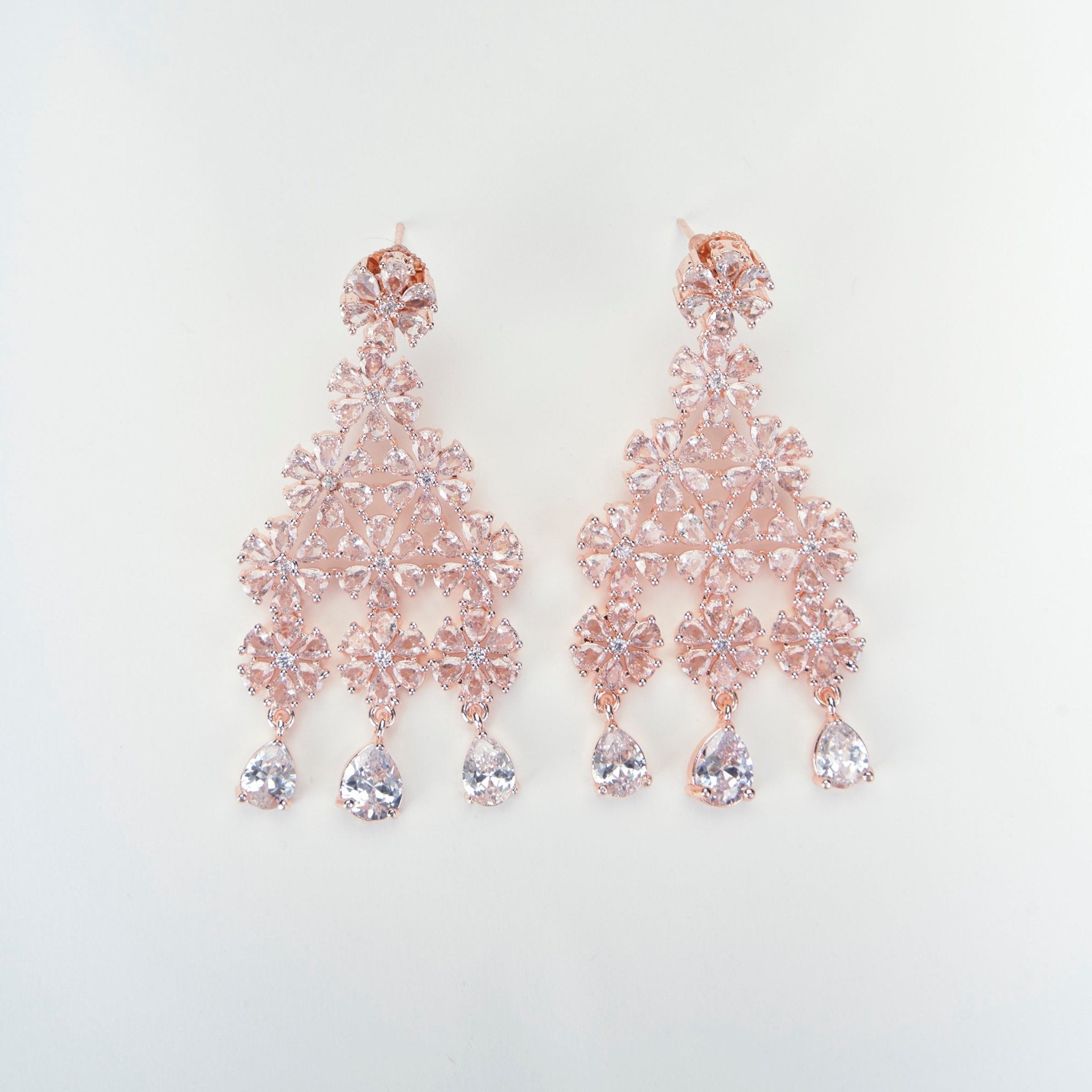 Opal Touch - Rose Gold White Elegance Necklace - Necklace