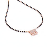 Rose Lattice Mangalsutra - Opal Touch