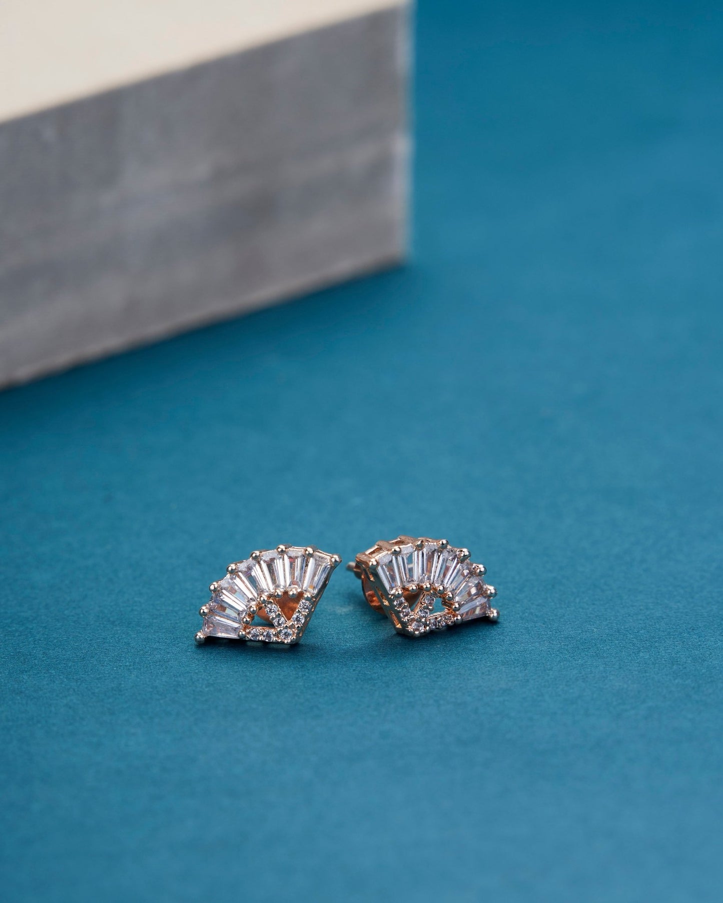 Opal Touch - Rose Petal Opal Studs - Studs