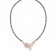 Rose Petal Whispers Mangalsutra - Opal Touch