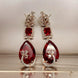 Earrings - Rose Quartz Elegance Earrings - Opal Touch