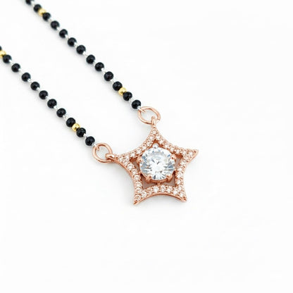 Rose Radiance Mangalsutra - Opal Touch