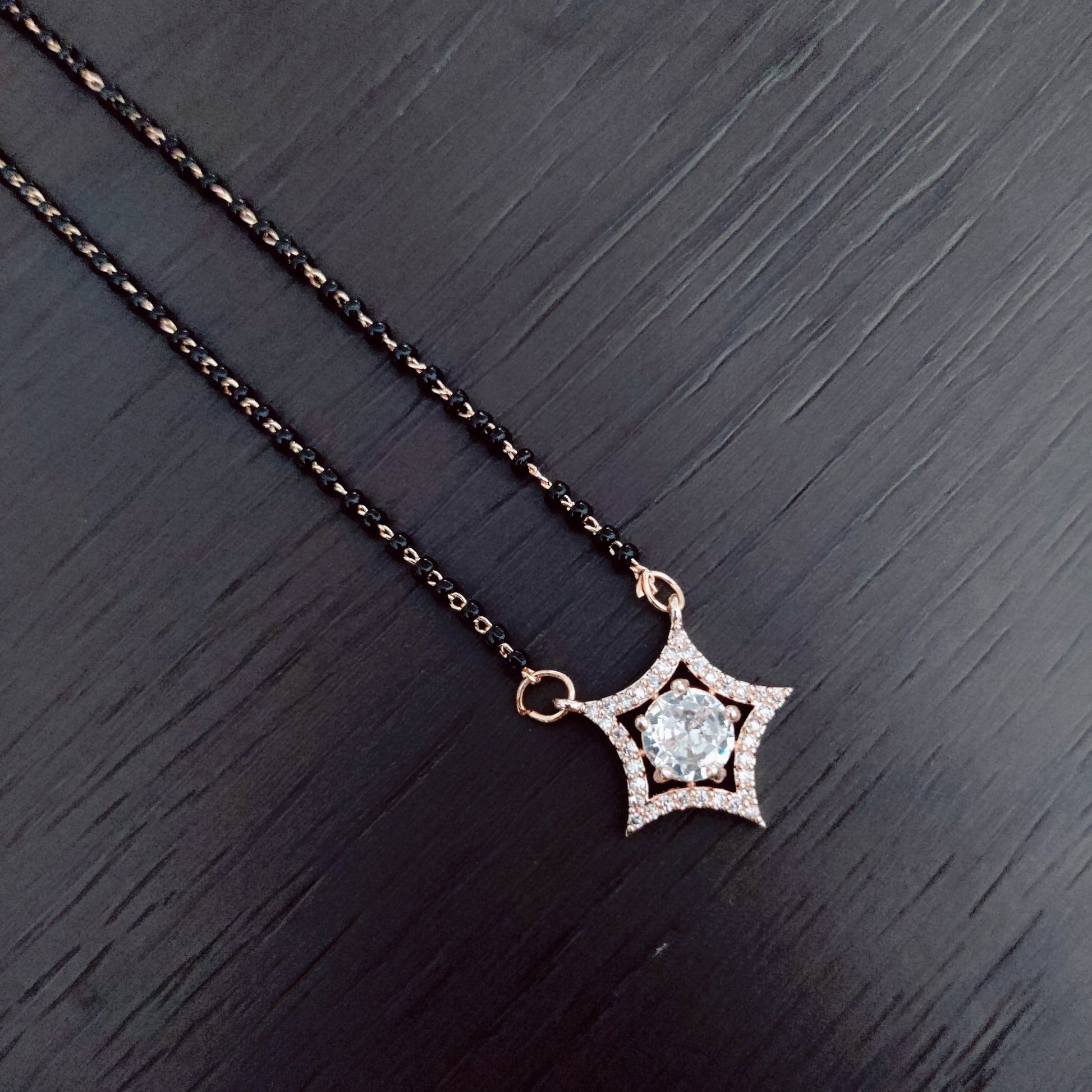 Opal Touch - Rose Radiance Mangalsutra - Mangalsutra