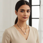 Rose Radiance Mangalsutra - Opal Touch