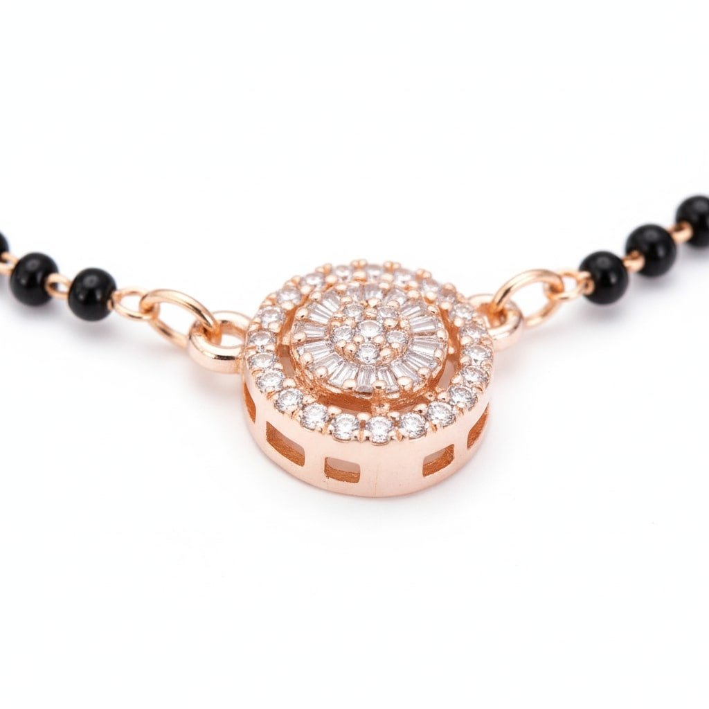 Roseate Bond Mangalsutra - Opal Touch