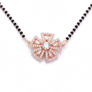 Rosette Eternity Mangalsutra - Opal Touch