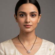 Rosette Eternity Mangalsutra - Opal Touch