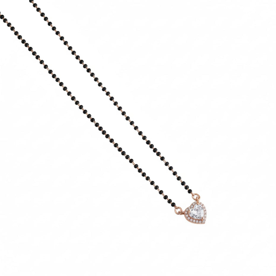 Rosewater Essence Mangalsutra - Opal Touch