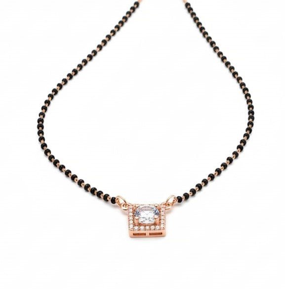 Rosewater Essence Mangalsutra - Opal Touch