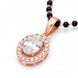 Rosy Aura Mangalsutra - Opal Touch