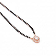 Rosy Aura Mangalsutra - Opal Touch