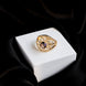 Rings - Royal Empress Gold Plated Ring - Opal Touch