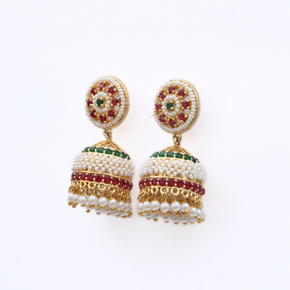 Jhumka - Royal Empress Noor - e - Jhumka - Opal Touch