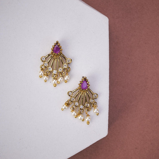 Studs - Royal Empress Studs - Opal Touch