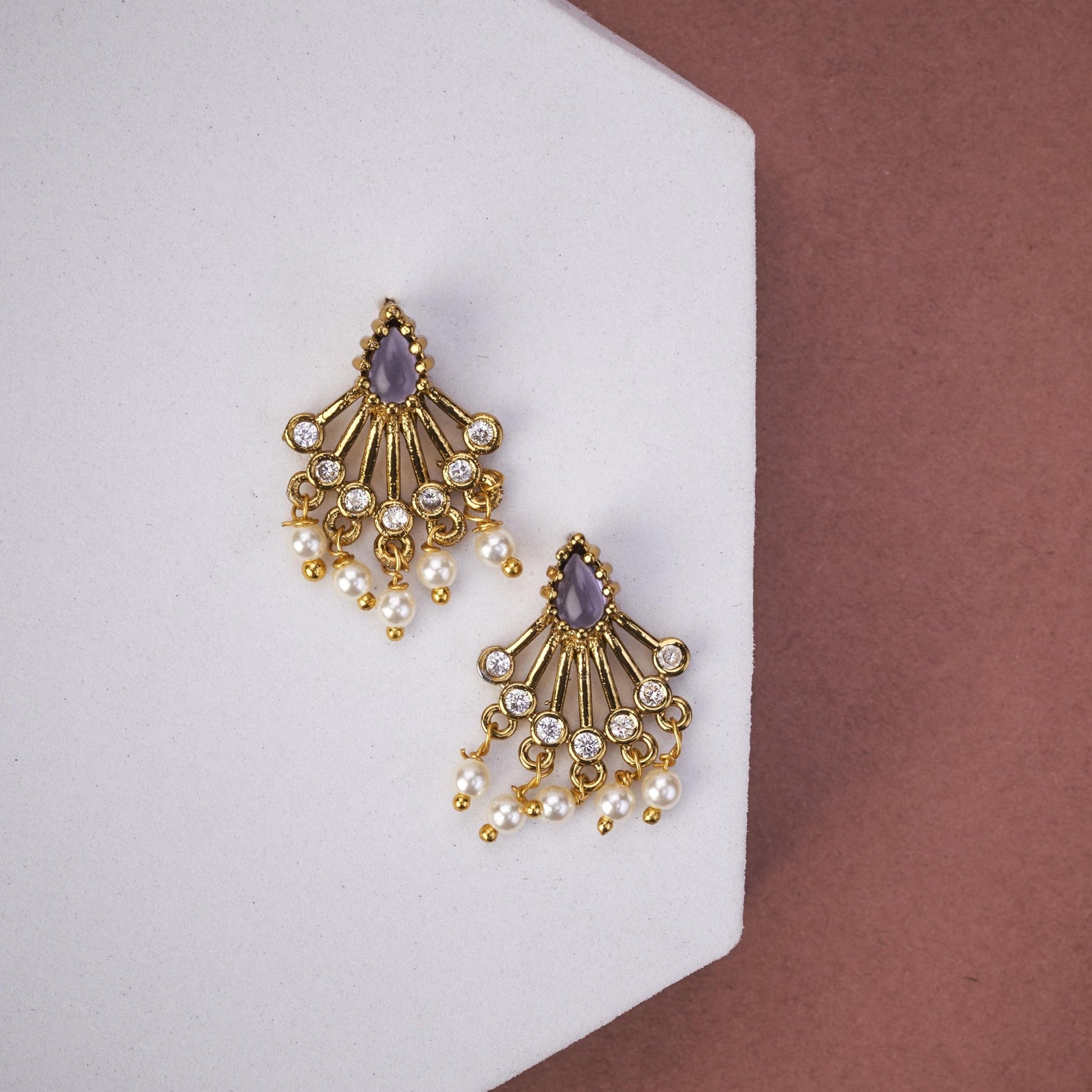 Studs - Royal Empress Studs - Opal Touch