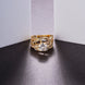 Rings - Royal Emrald Gold Plated Ring - Opal Touch