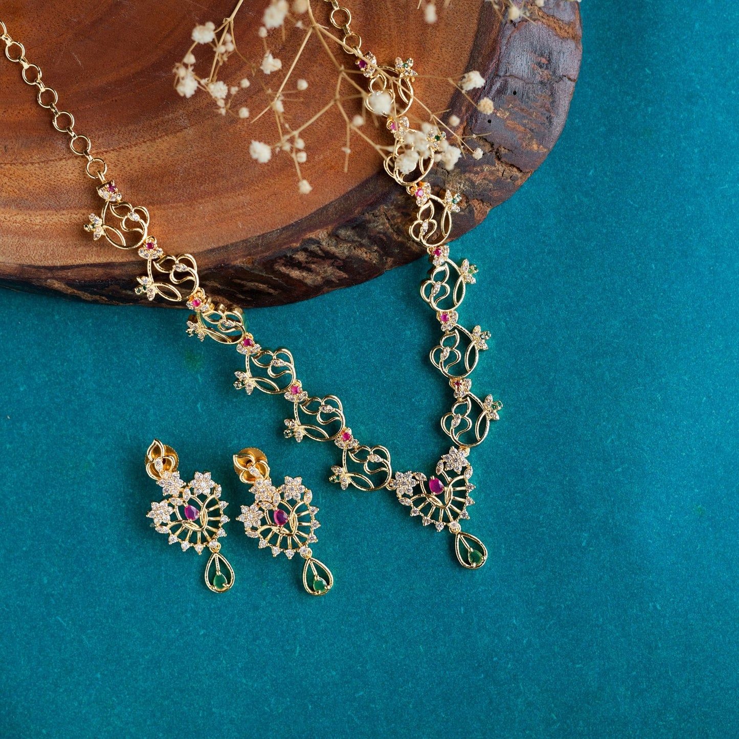 Necklace - Royal Harmony Necklace - Opal Touch