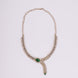 Necklace - Royal Radiance CZ Gold Plated Necklace Set - Opal Touch