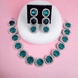 Opal Touch - Royal Velvet Purple Necklace in Rhodium - Necklace
