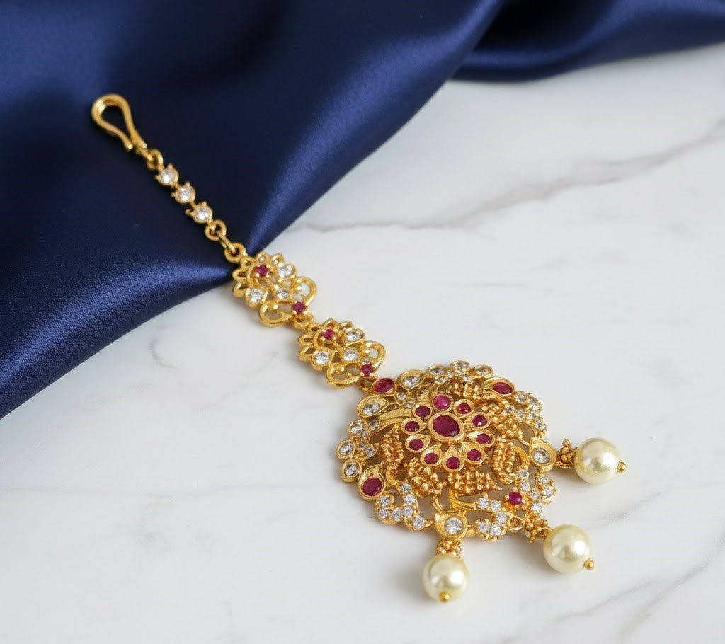 Ruby Glint Tika - Opal Touch