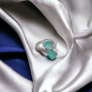 Opal Touch - Ruby Radiance Ring - Ring