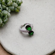 Opal Touch - Ruby Radiance Ring - Ring