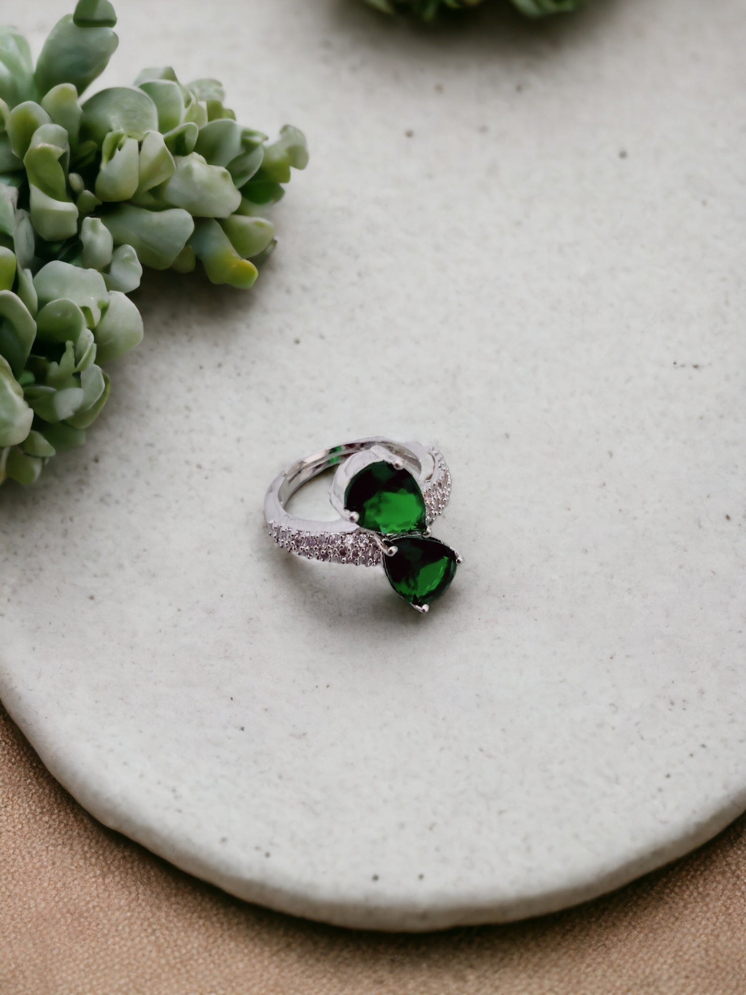 Opal Touch - Ruby Radiance Ring - Ring