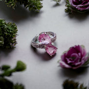 Opal Touch - Ruby Radiance Ring - Ring
