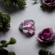 Opal Touch - Ruby Radiance Ring - Ring