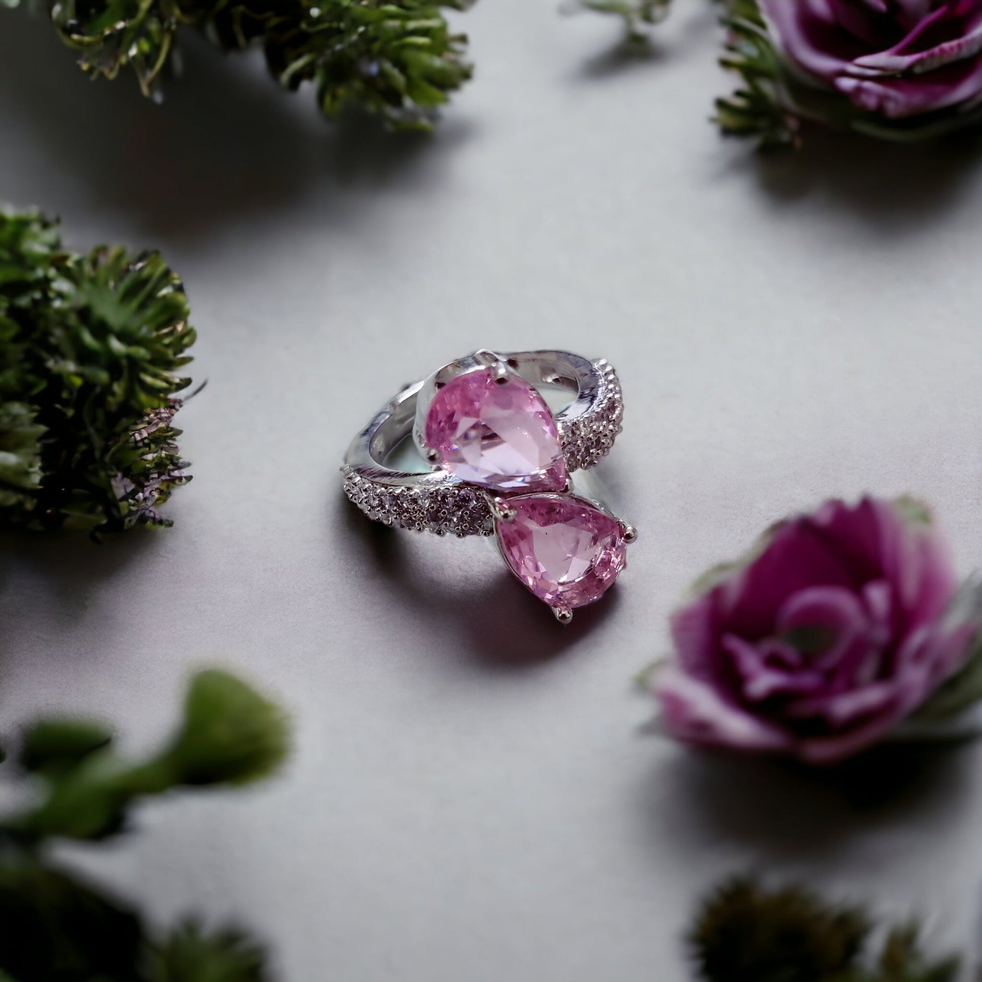 Opal Touch - Ruby Radiance Ring - Ring