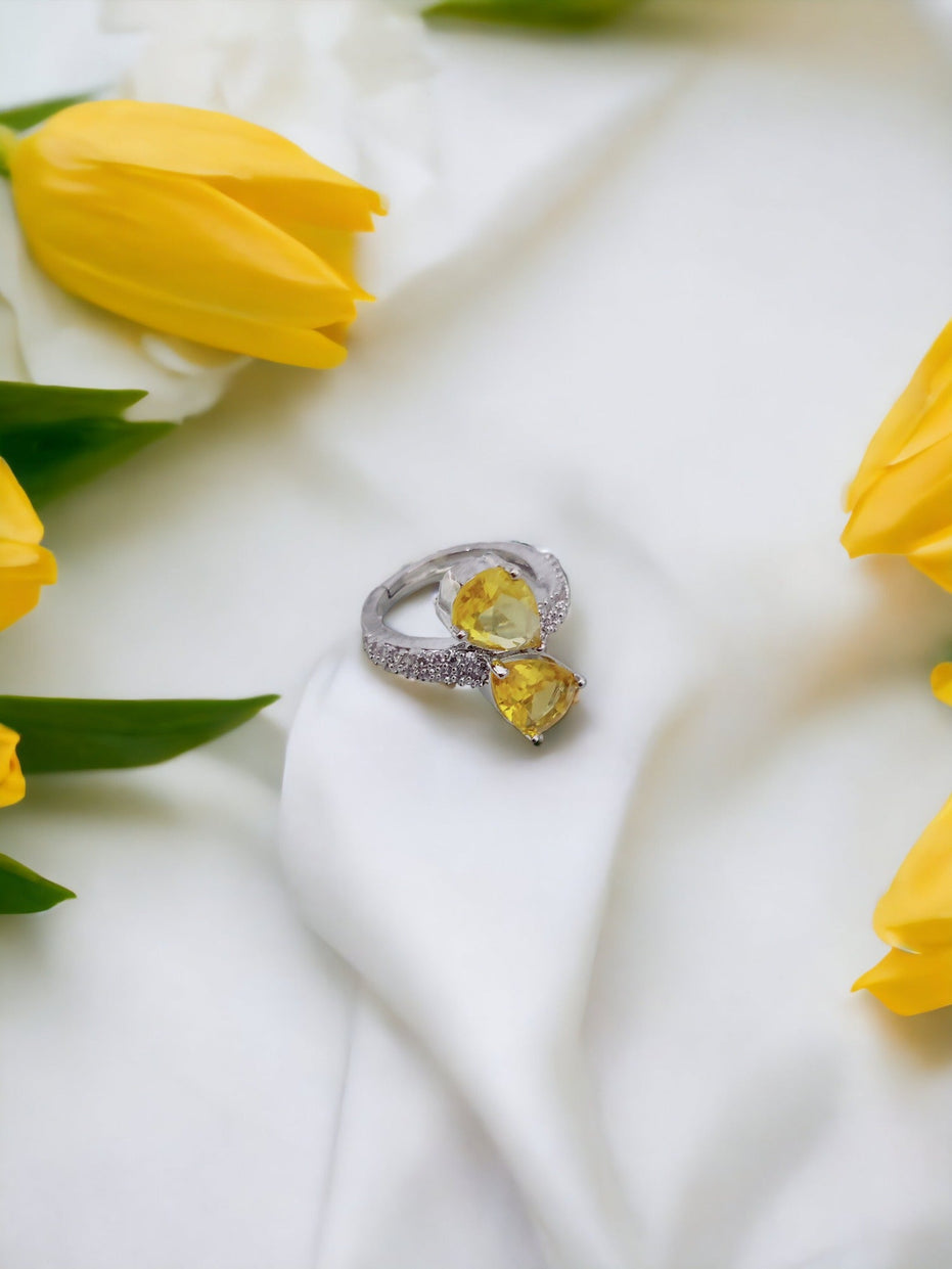 Opal Touch - Ruby Radiance Ring - Ring