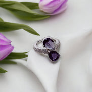 Opal Touch - Ruby Radiance Ring - Ring