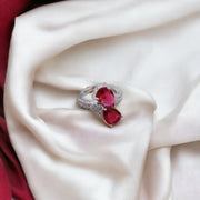 Opal Touch - Ruby Radiance Ring - Ring