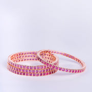 Opal Touch - Ruby Red Romance Bangles (Pack of 4) - Bangles