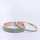 Opal Touch - Ruby Red Romance Bangles (Pack of 4) - Bangles