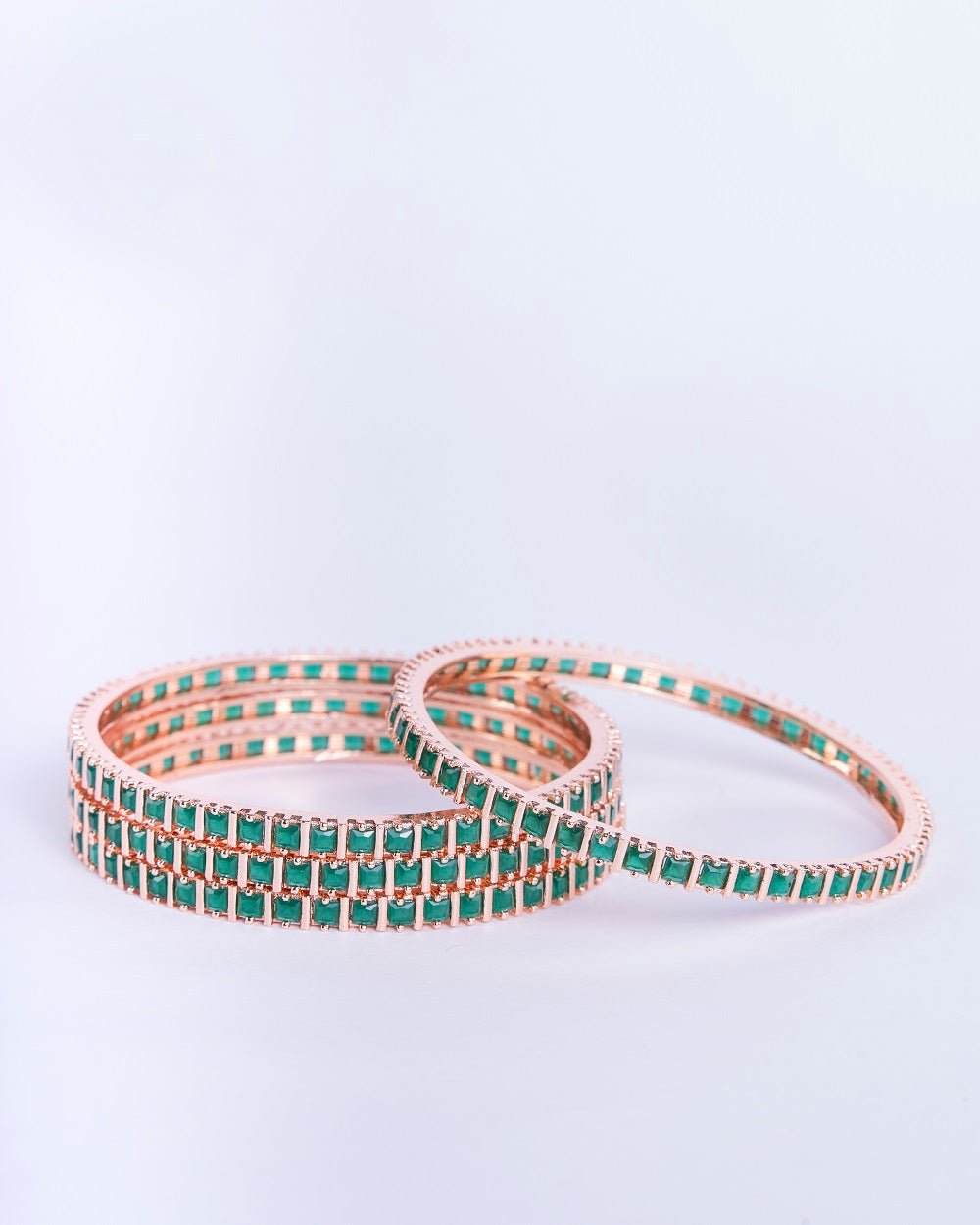 Opal Touch - Ruby Red Romance Bangles (Pack of 4) - Bangles