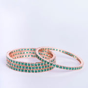 Opal Touch - Ruby Red Romance Bangles (Pack of 4) - Bangles