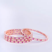 Opal Touch - Ruby Red Romance Bangles (Pack of 4) - Bangles