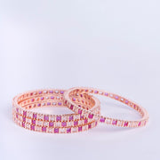 Opal Touch - Ruby Red Romance Bangles (Pack of 4) - Bangles