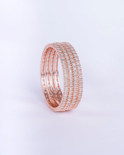 Opal Touch - Ruby Red Romance Bangles (Pack of 4) - Bangles