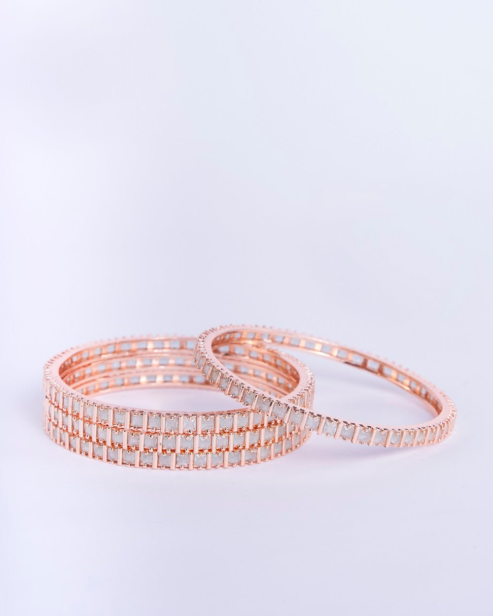 Opal Touch - Ruby Red Romance Bangles (Pack of 4) - Bangles