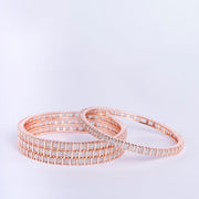 Opal Touch - Ruby Red Romance Bangles (Pack of 4) - Bangles