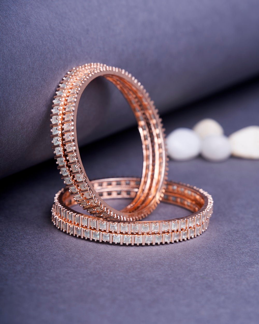 Opal Touch - Ruby Red Romance Bangles (Pack of 4) - Bangles