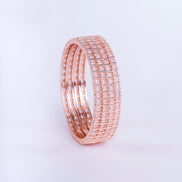 Opal Touch - Ruby Red Romance Bangles (Pack of 4) - Bangles