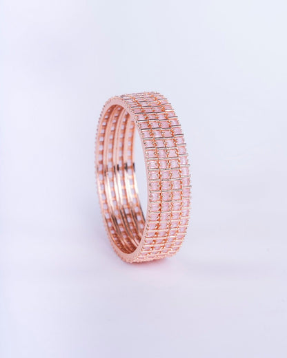 Opal Touch - Ruby Red Romance Bangles (Pack of 4) - Bangles