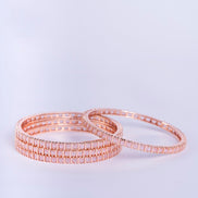 Opal Touch - Ruby Red Romance Bangles (Pack of 4) - Bangles