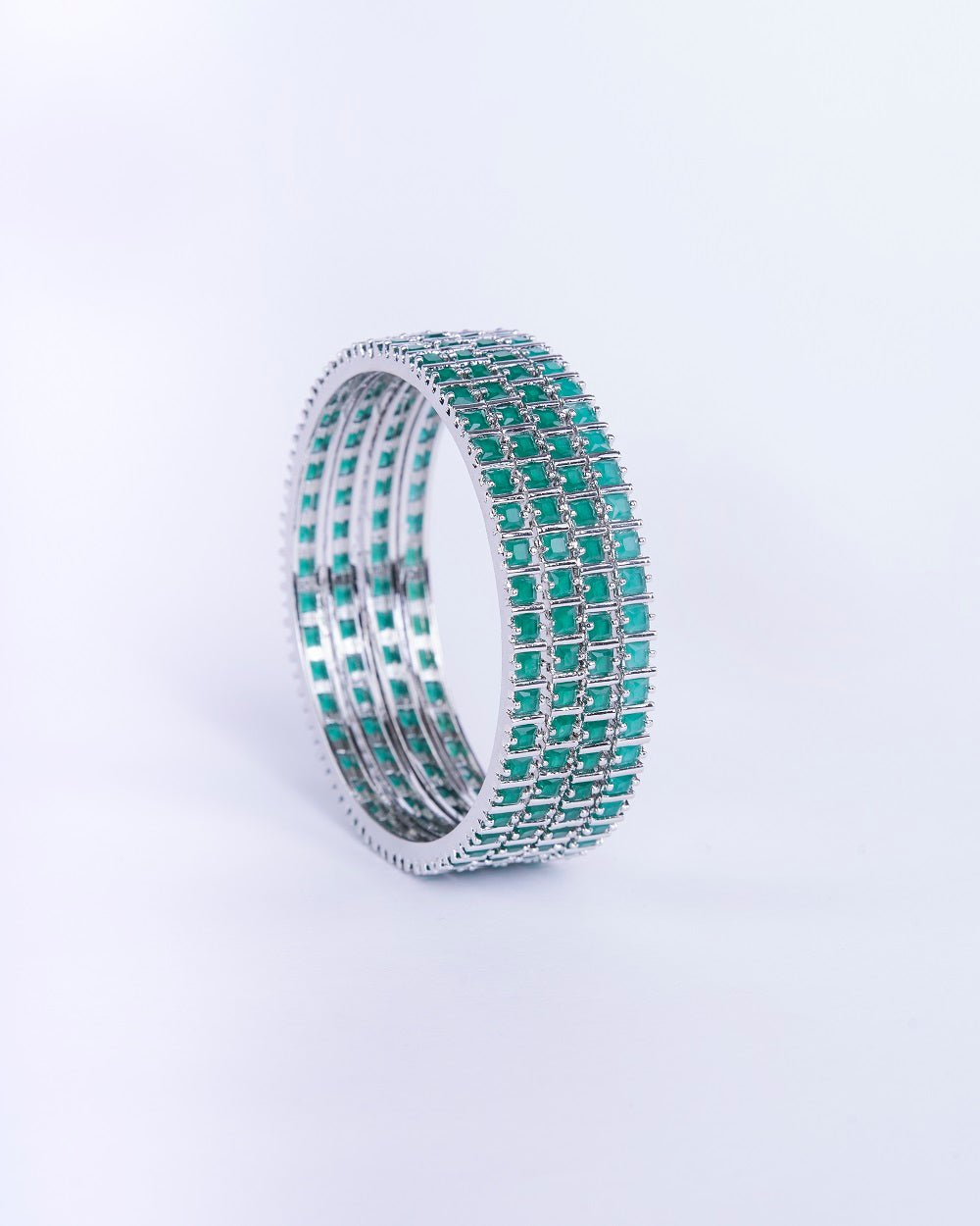 Opal Touch - Ruby Red Romance Bangles (Pack of 4) - Bangles